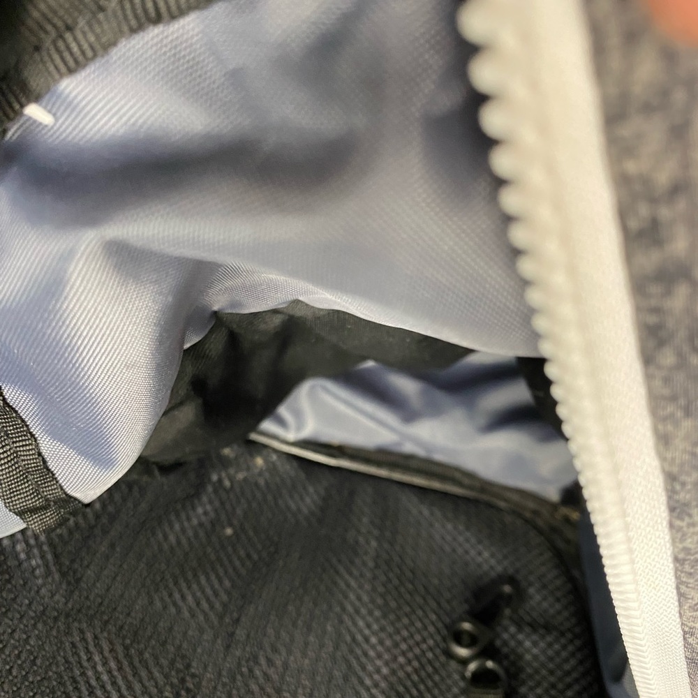 Gray Mini Adidas Linear Backpack Purse - image 4